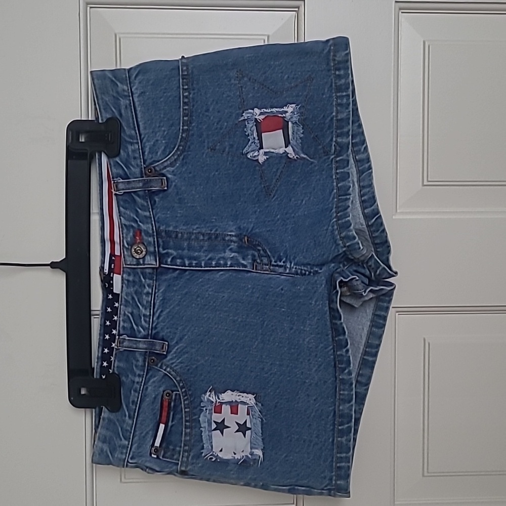 tommy hilfiger Americana short shorts denim jean shorts Size Jr.'s 9